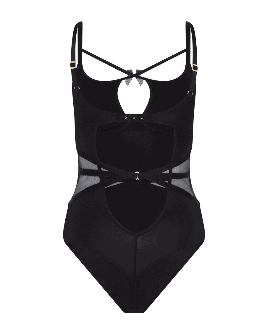 Черное боди Buffie