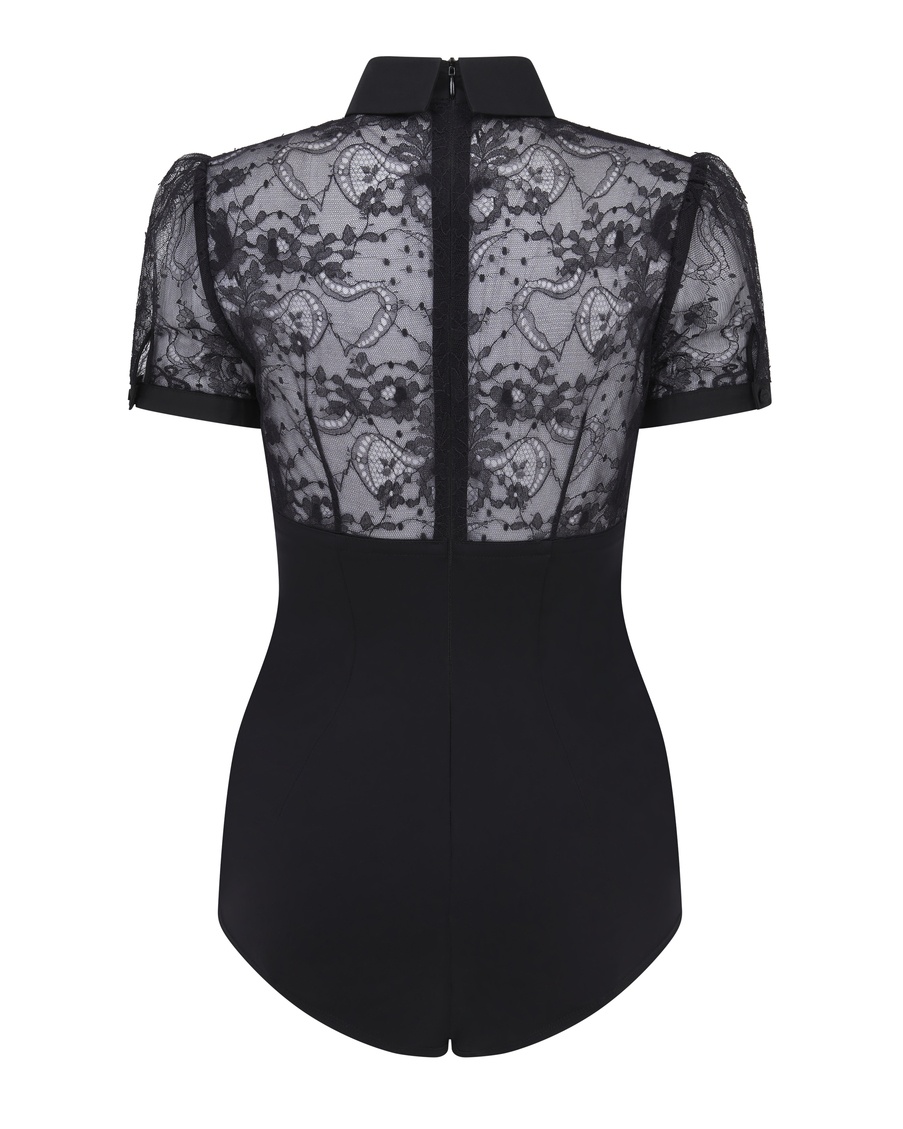 Черное боди Dorothie