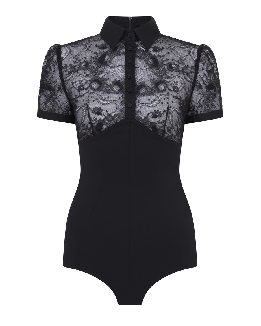 Черное боди Dorothie