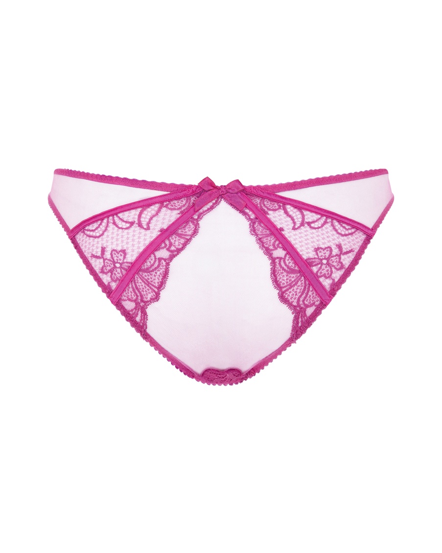 Классические трусы цвета фуксия Rozlyn