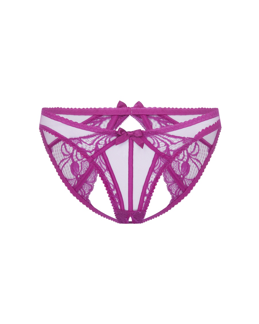 Французские трусы цвета фуксия Rozlyn