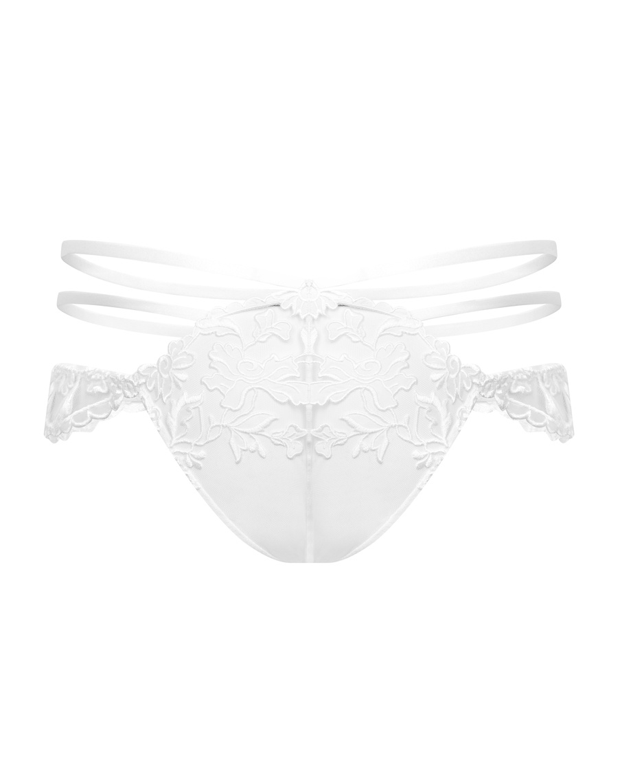 Белые классические трусы Darlia