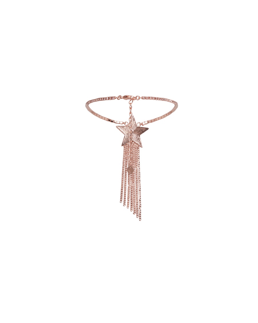 Браслет на ногу цвета розового золота Dustie