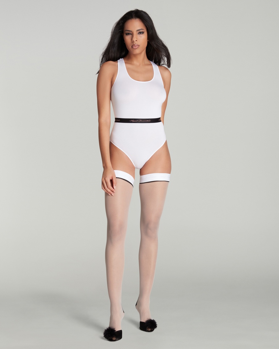 Белое боди Clea