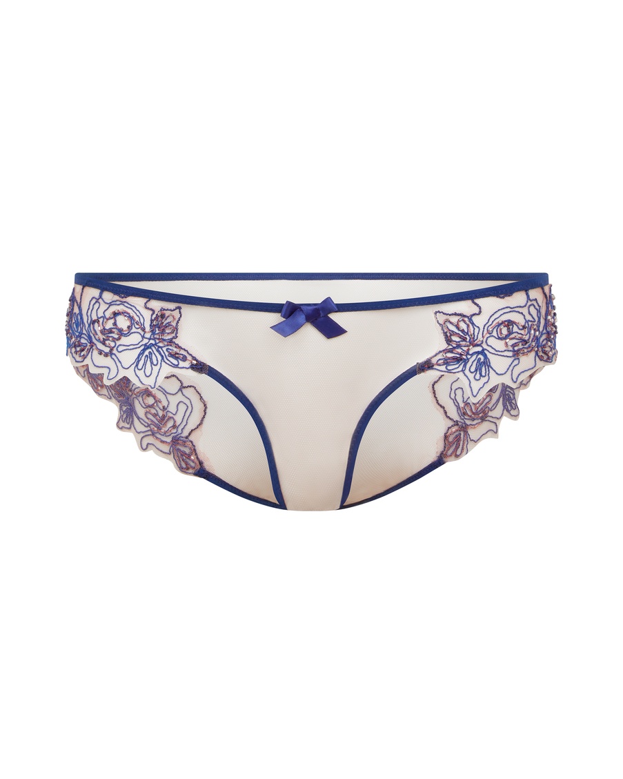 Синие классические трусы Lindie