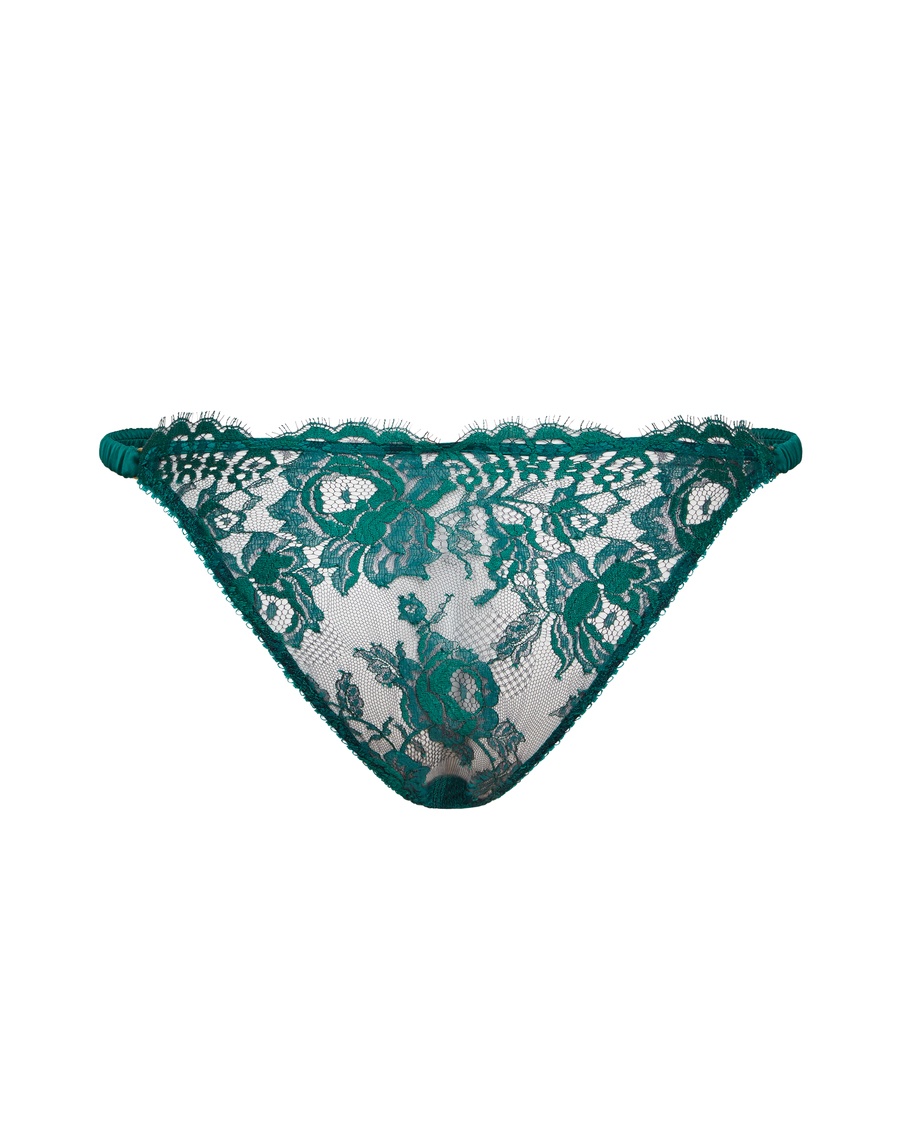 Зеленые классические трусы Solanna