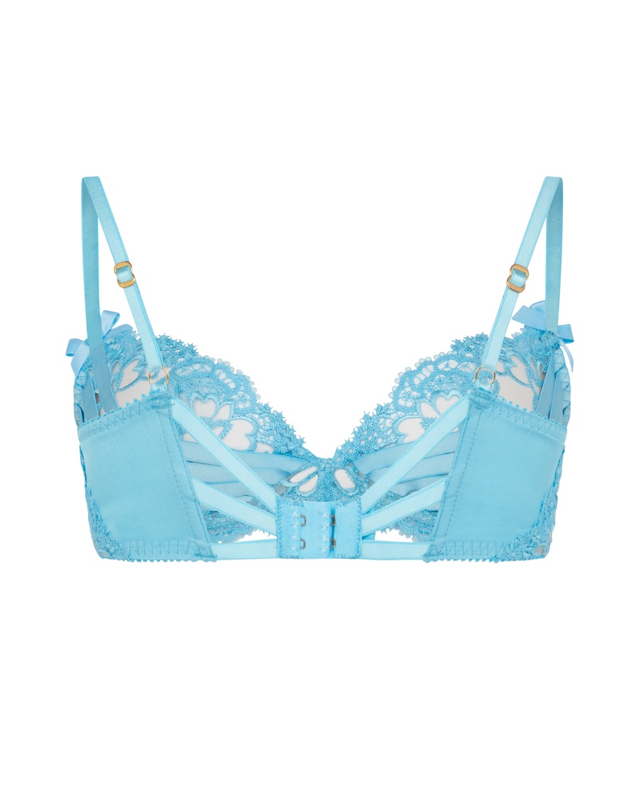 Голубой бюстгальтер с мягкой чашкой Dioni