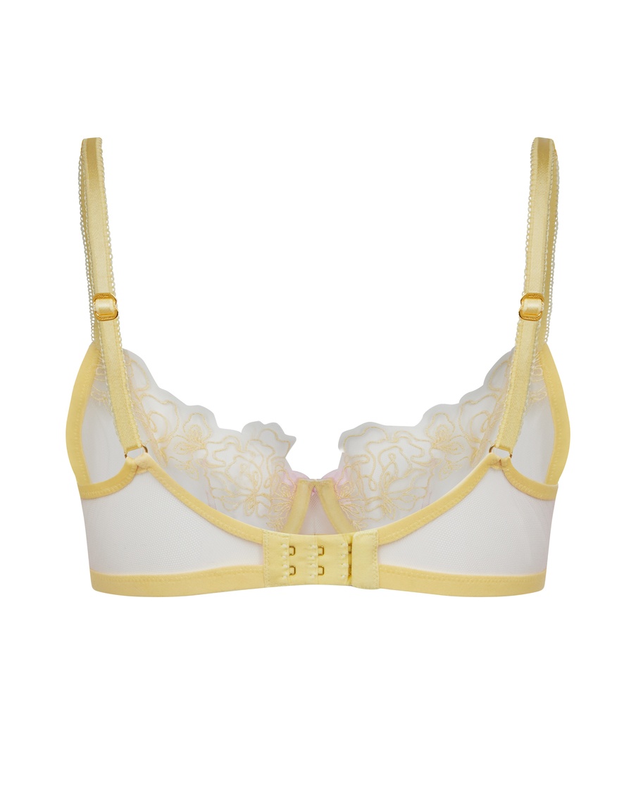 Желтый бюстгальтер с мягкой чашкой Juni