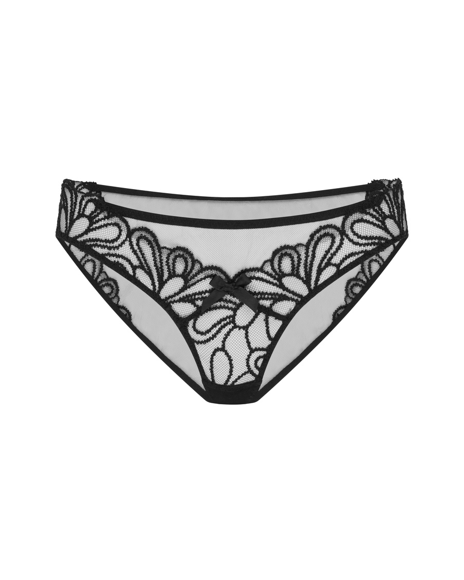 Черные классические трусы Nelle