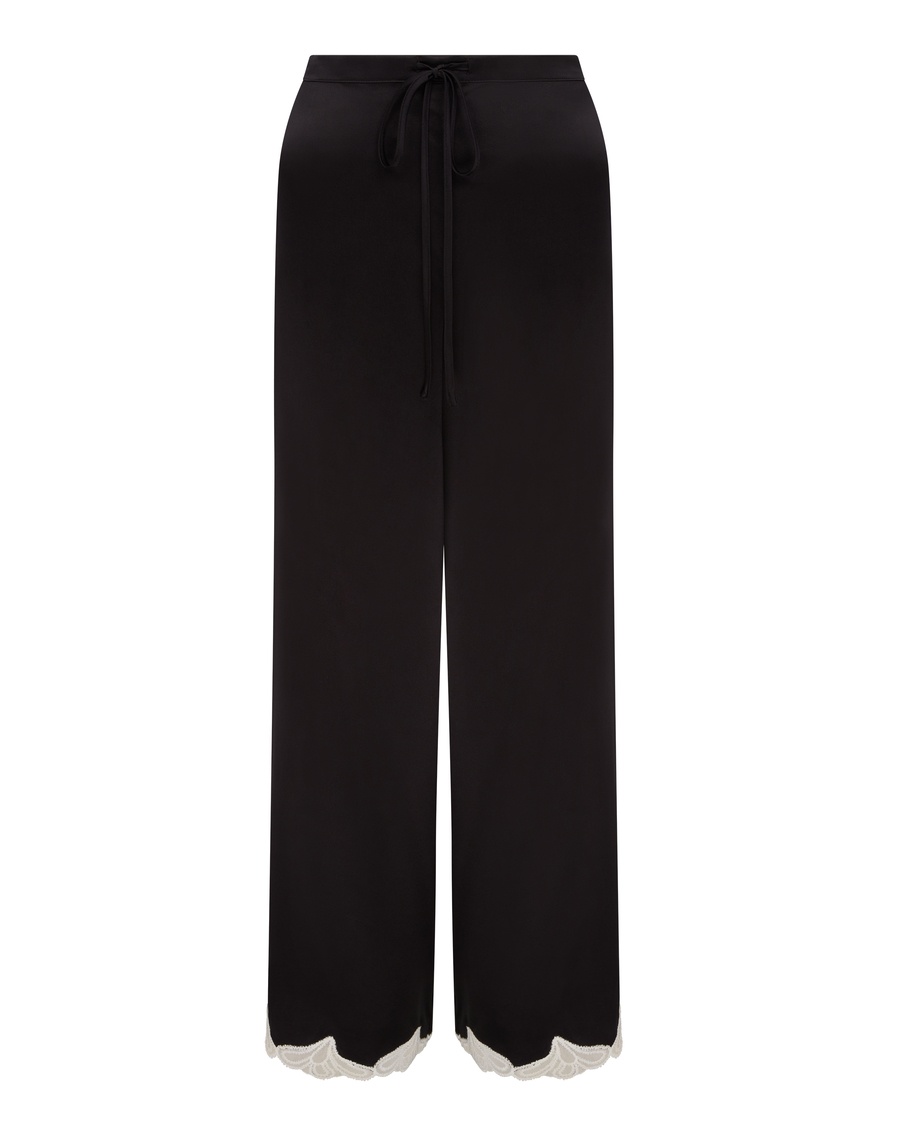 Черные брюки пижамы Nelle