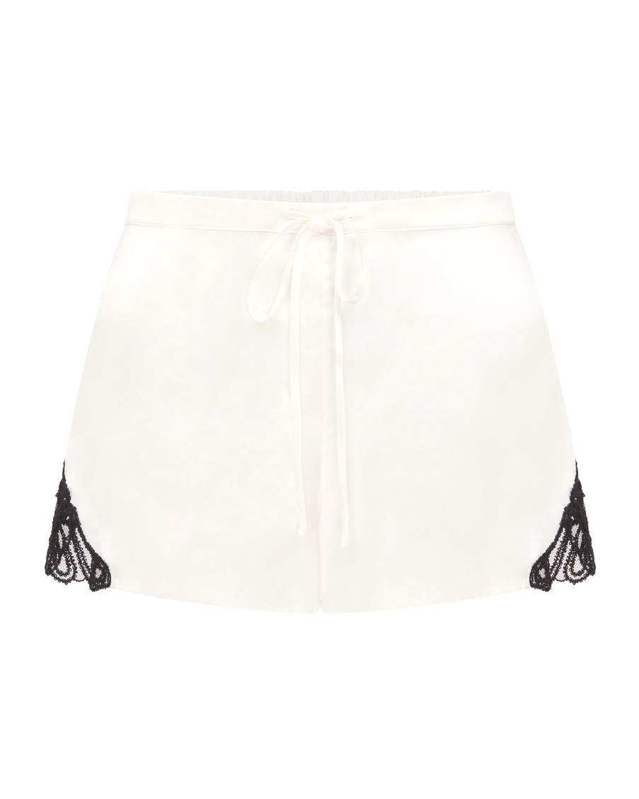 Шорты пижамы цвета слоновой кости Nelle