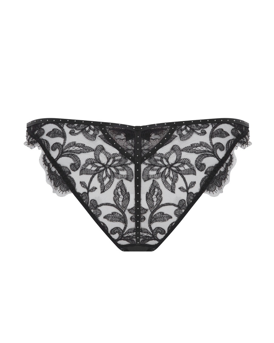 Черные классические трусы Krystabell