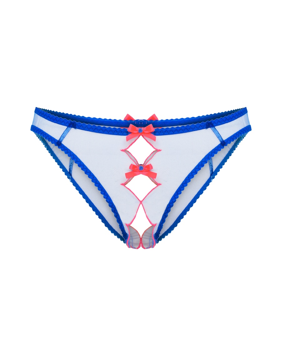Синие французские трусы Lorna