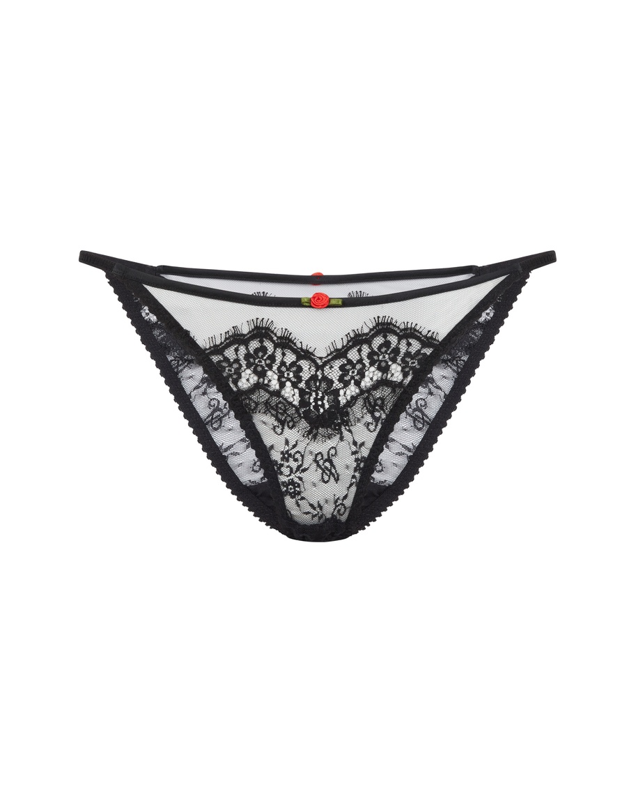 Черные классические трусы Clarissa