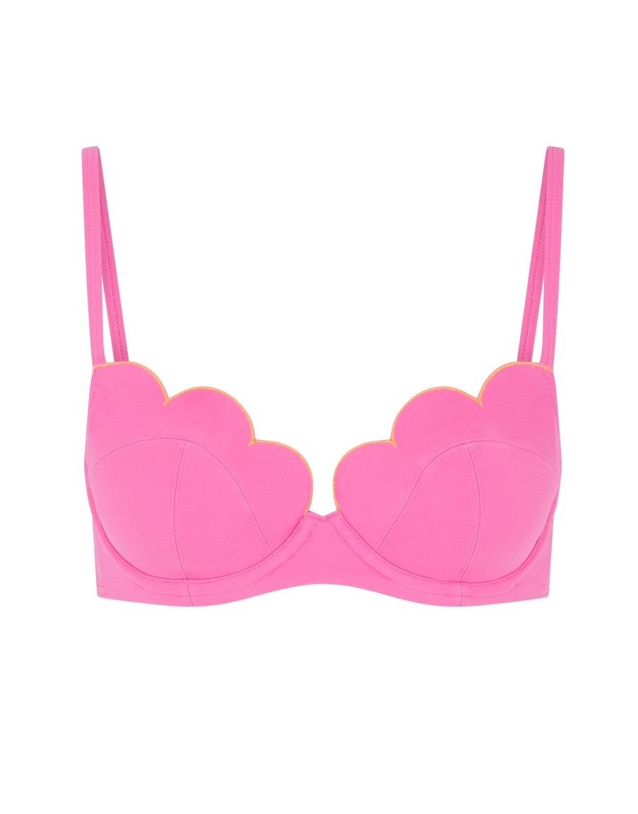 Розовый топ купальника Lorna