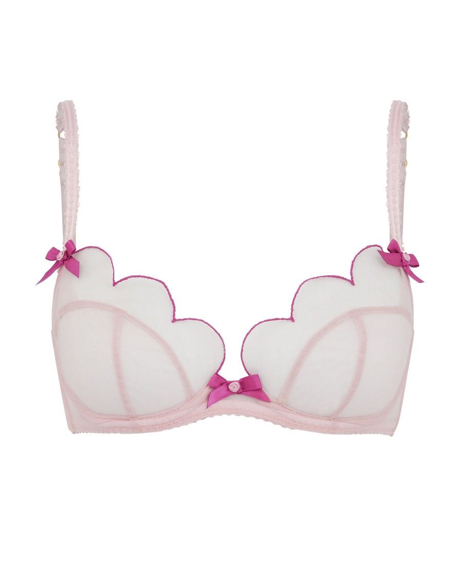Нежно-розовый бюстгальтер с мягкой чашкой Lorna