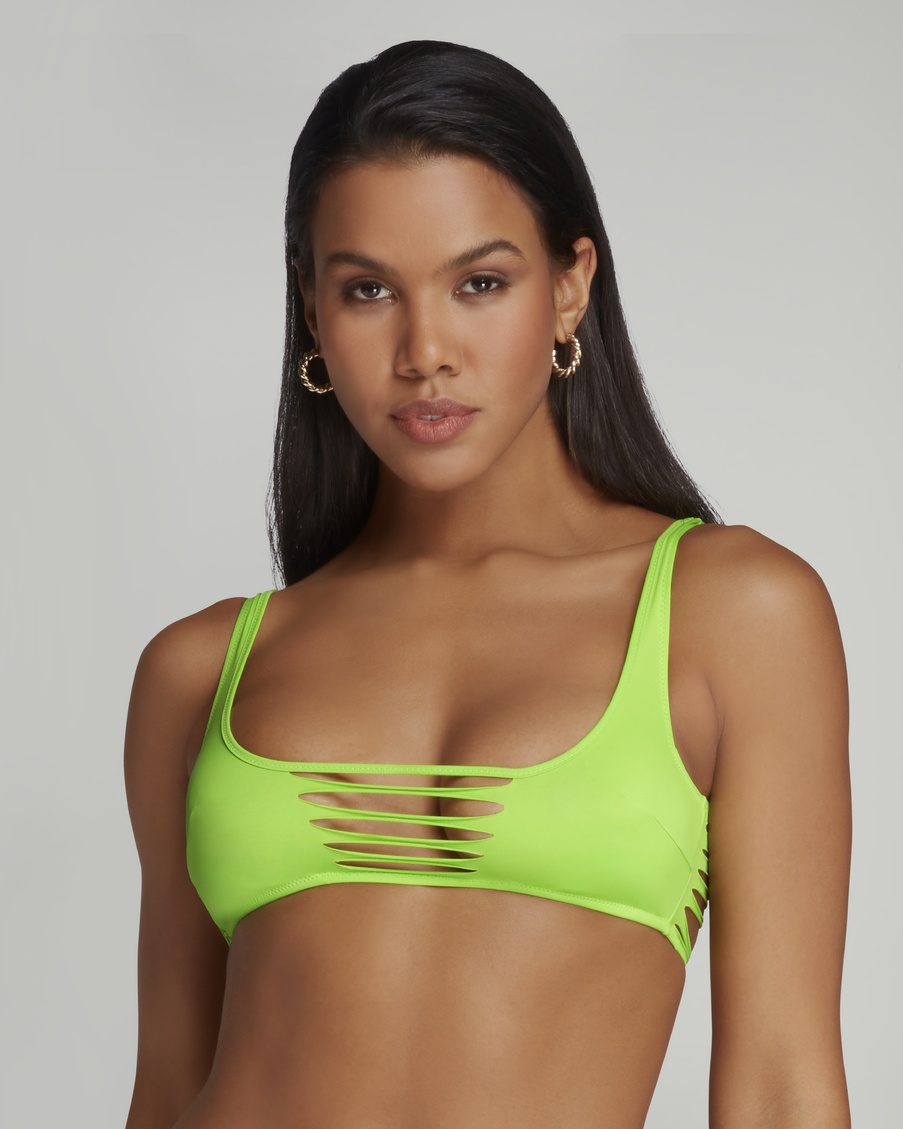 Зеленый топ купальника Dakotta