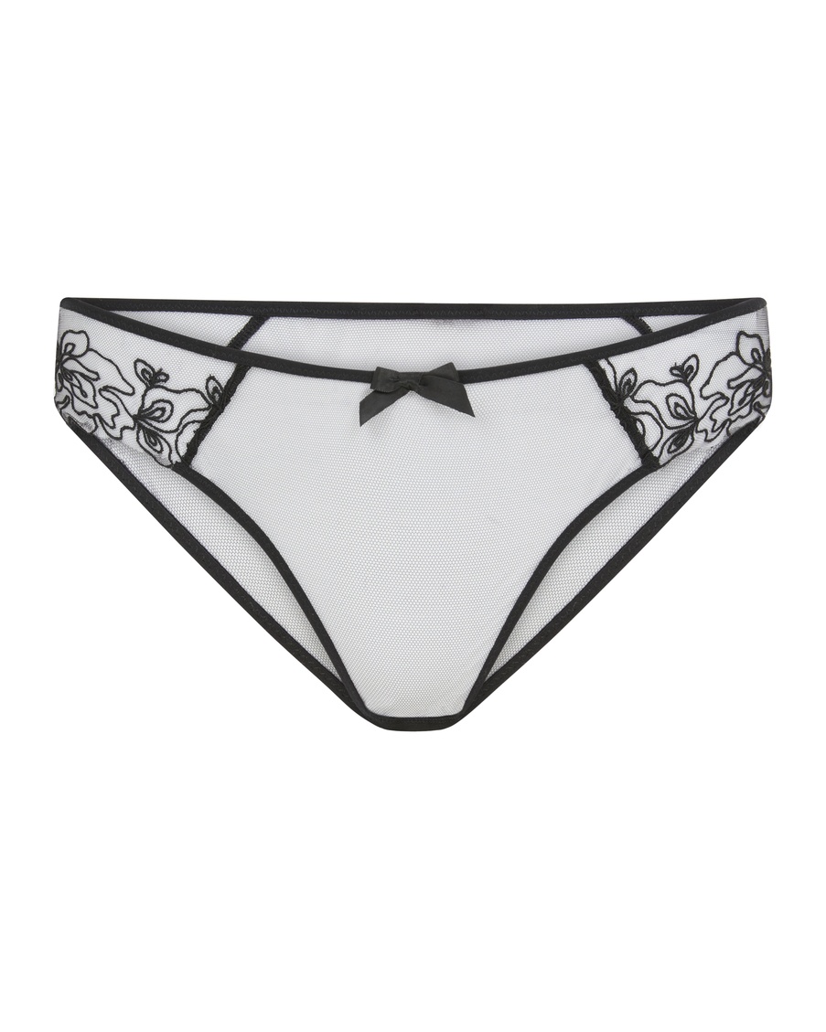 Черные классические трусы Juni