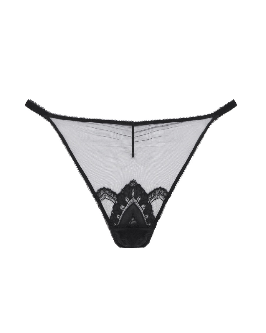 Черные классические трусы Alysia