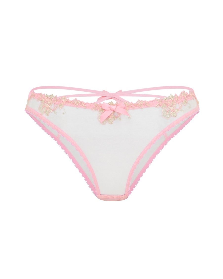 Розовые классические трусы Tessy