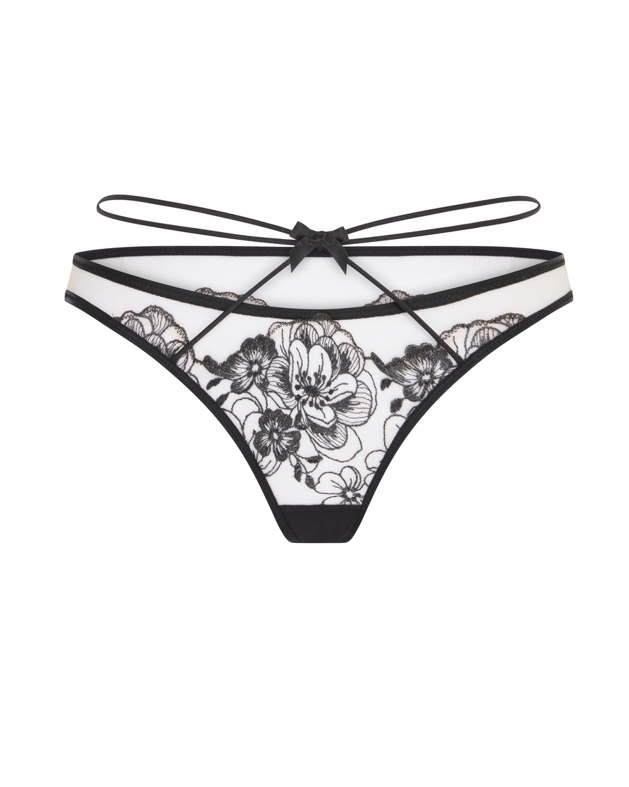 Черные классические трусы Kalia