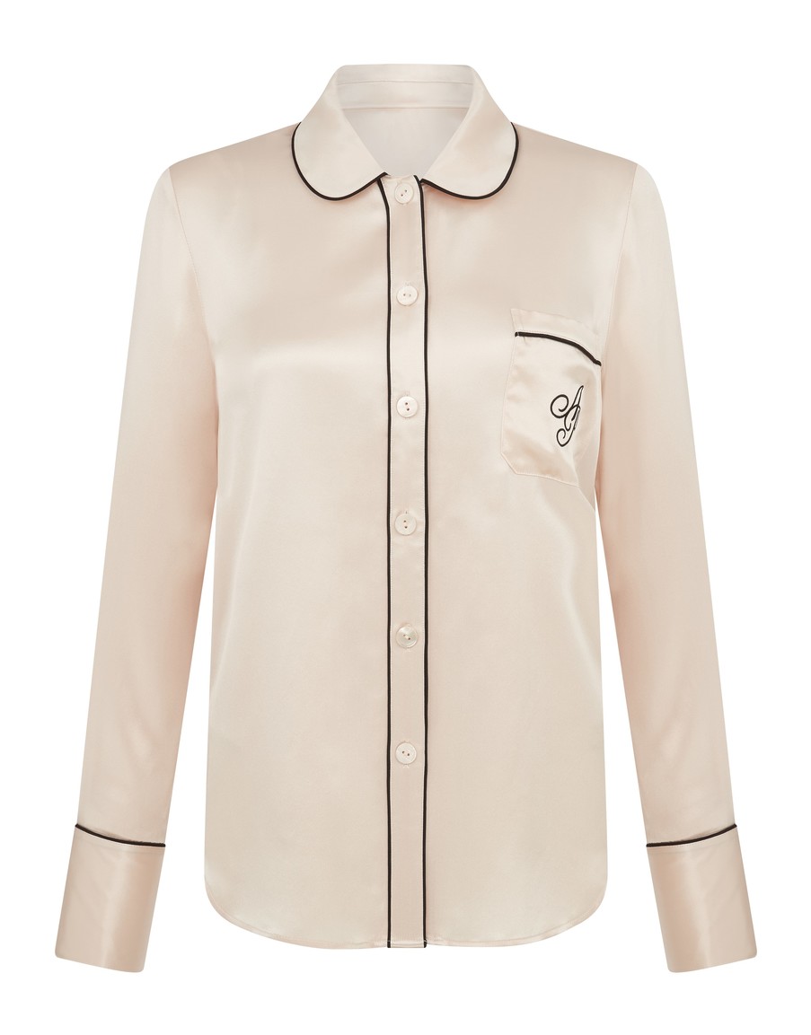 Светло-розовая рубашка пижамы Classic