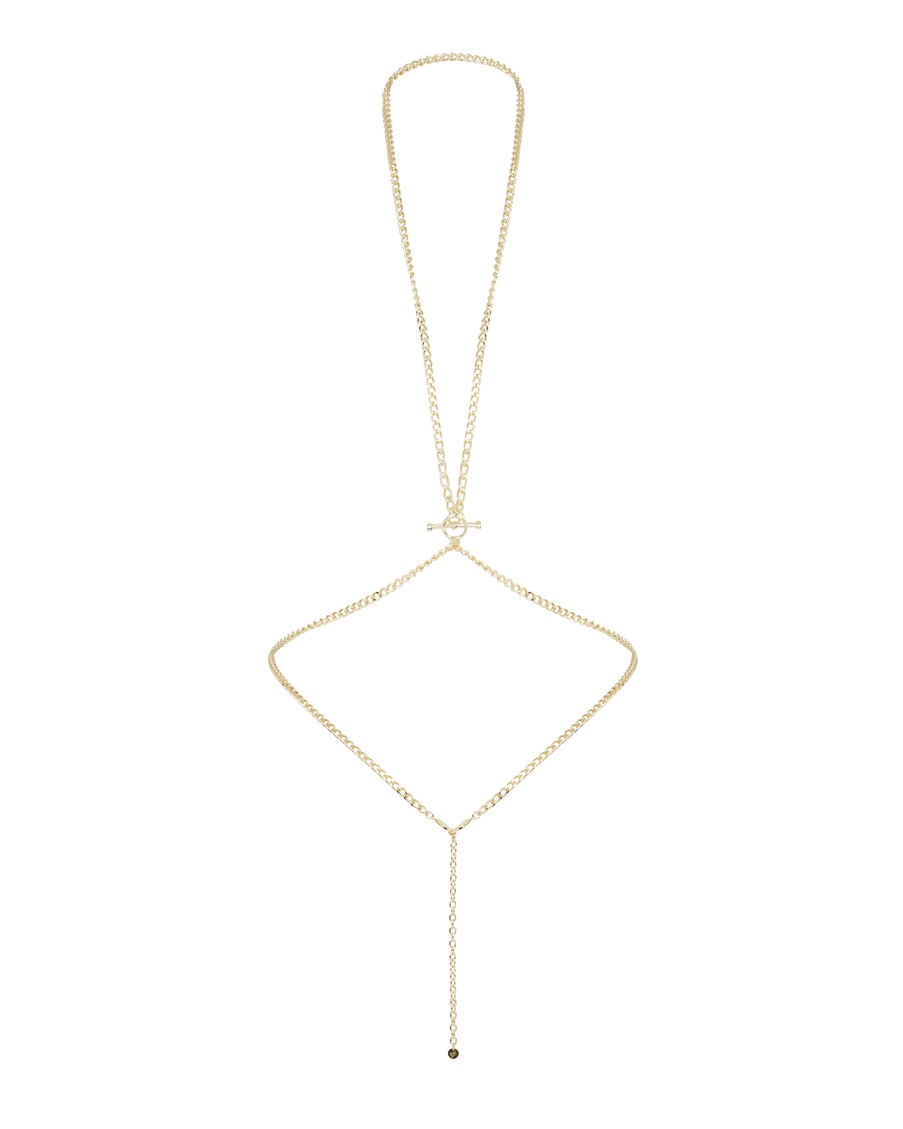 Золотая цепочка для тела Antronella