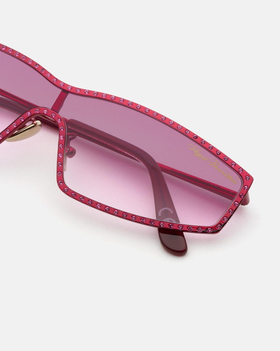 Розовые солнцезащитные очки Scarlette
