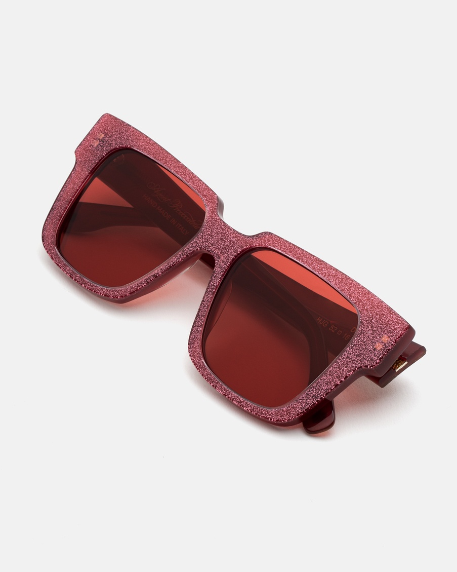 Розовые солнцезащитные очки Debie