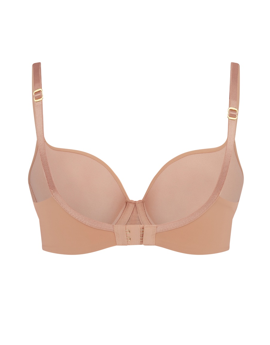 Кремовый бюстгальтер с плотной чашкой Leni