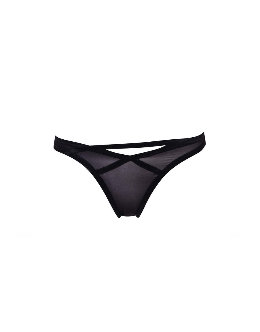 Черные классические трусы Joan