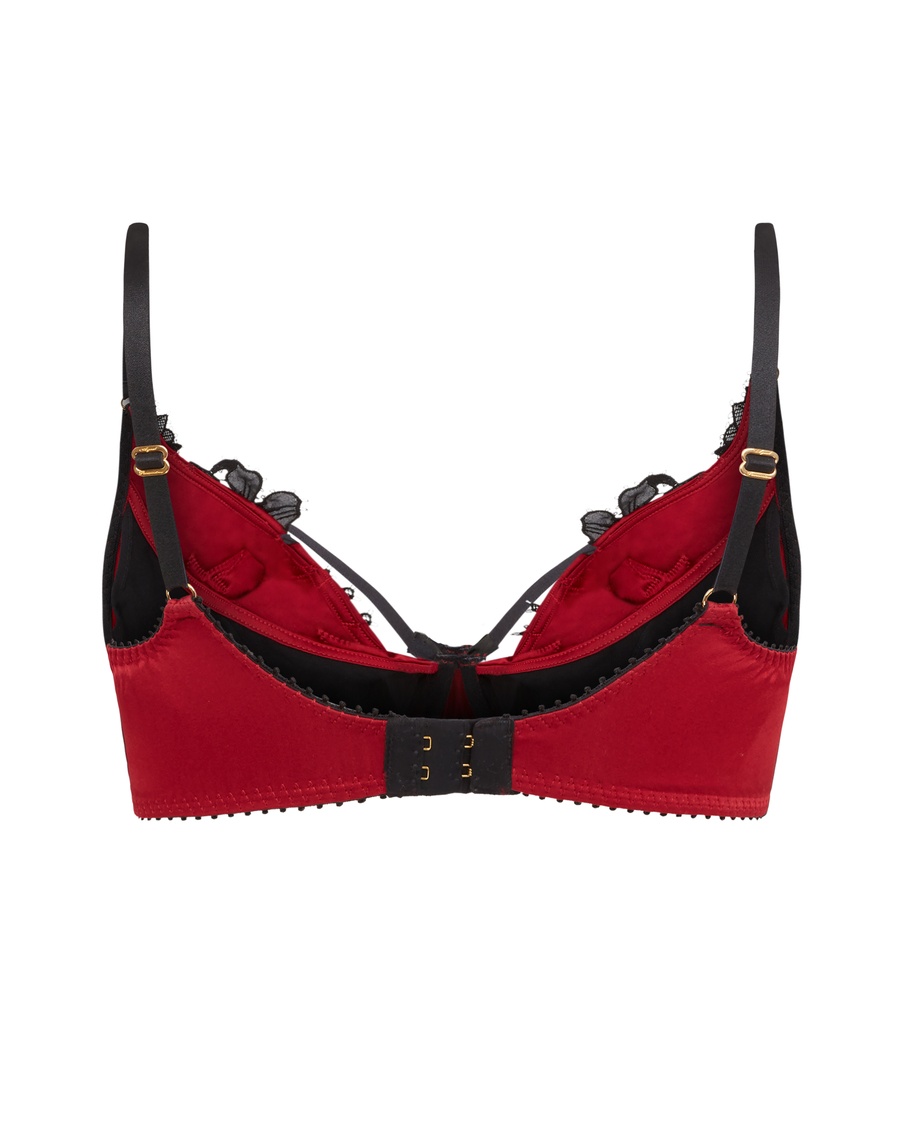 Красный бюстгальтер с плотной чашкой Penelopi