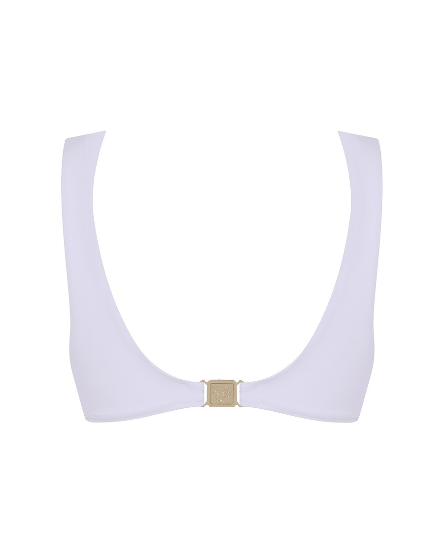 Белый топ купальника Cilla