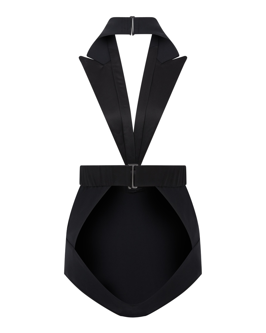 Черное боди Wynnie