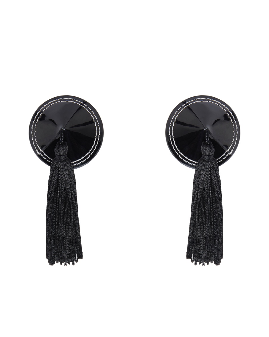 Черно-белые накладки Maid