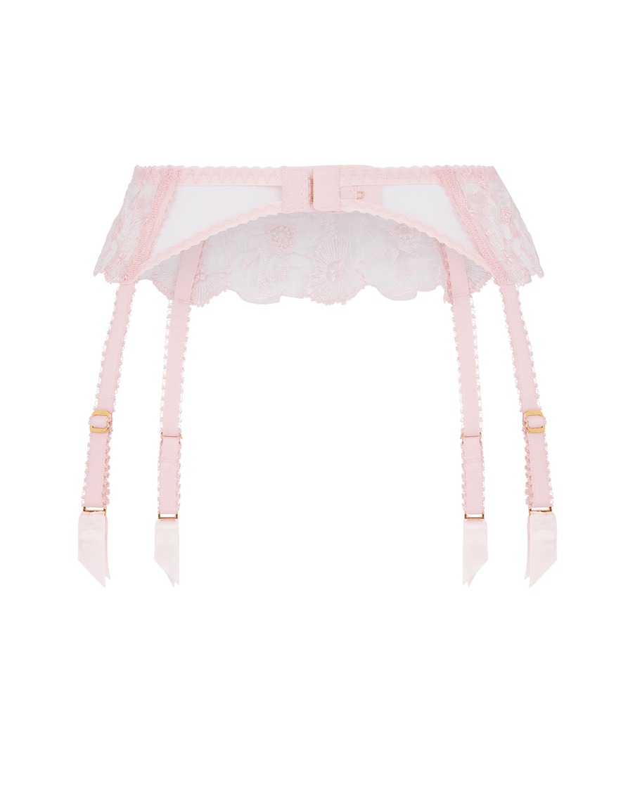 Светло-розовый пояс для чулок Jayce