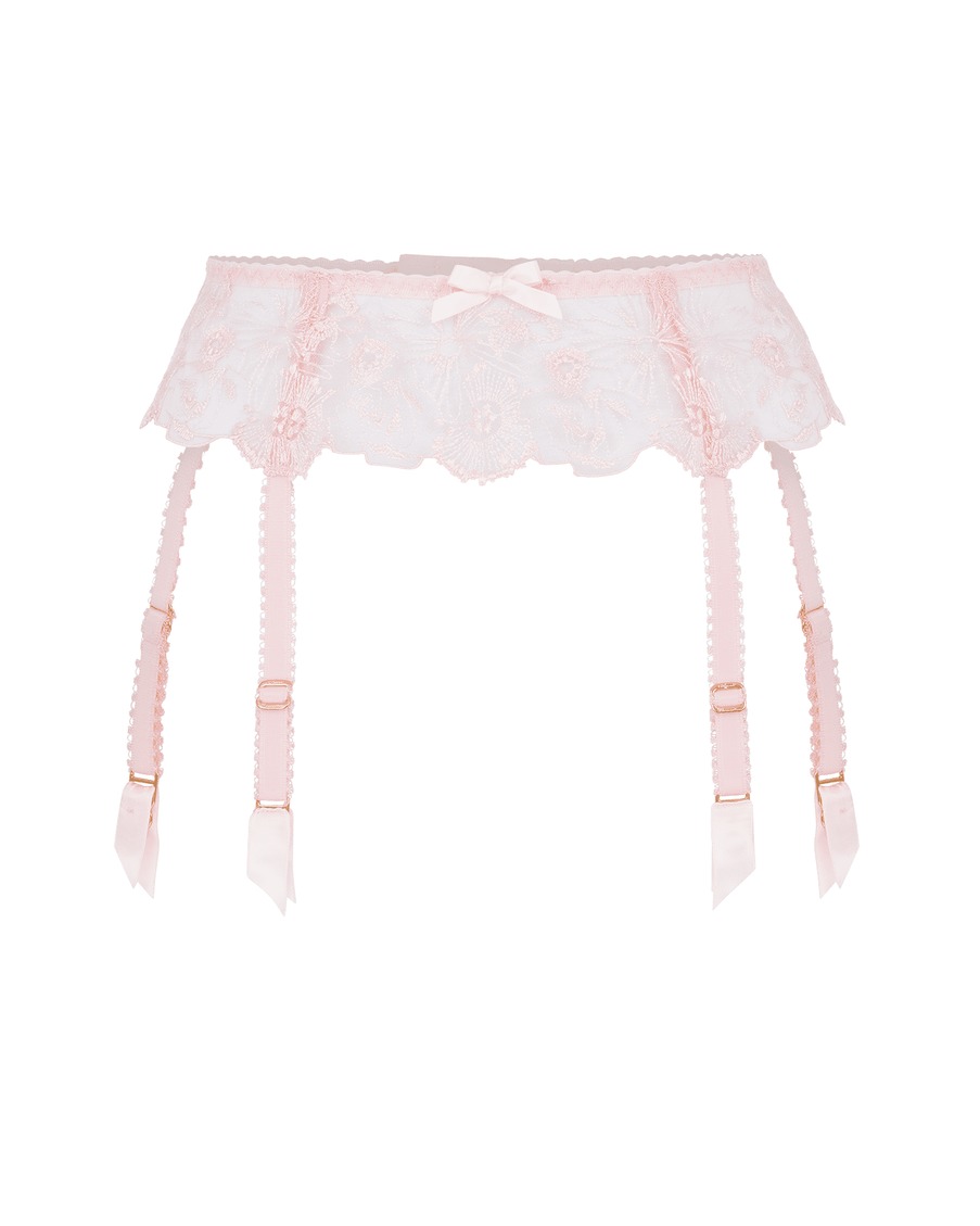 Светло-розовый пояс для чулок Jayce