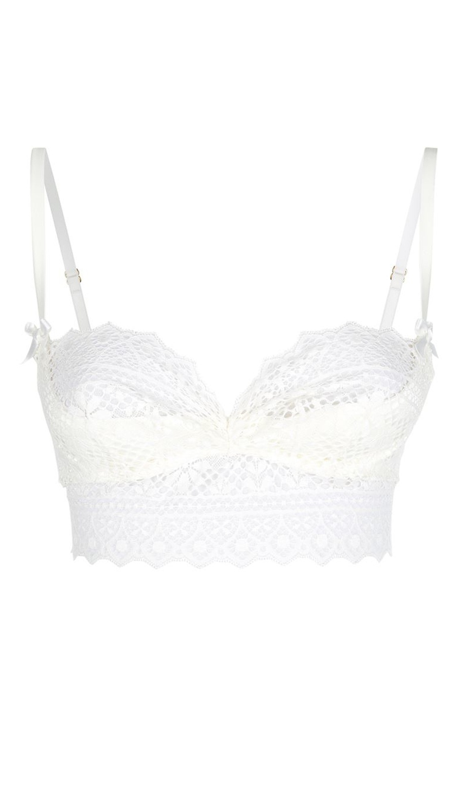 Белый бюстгальтер Stone