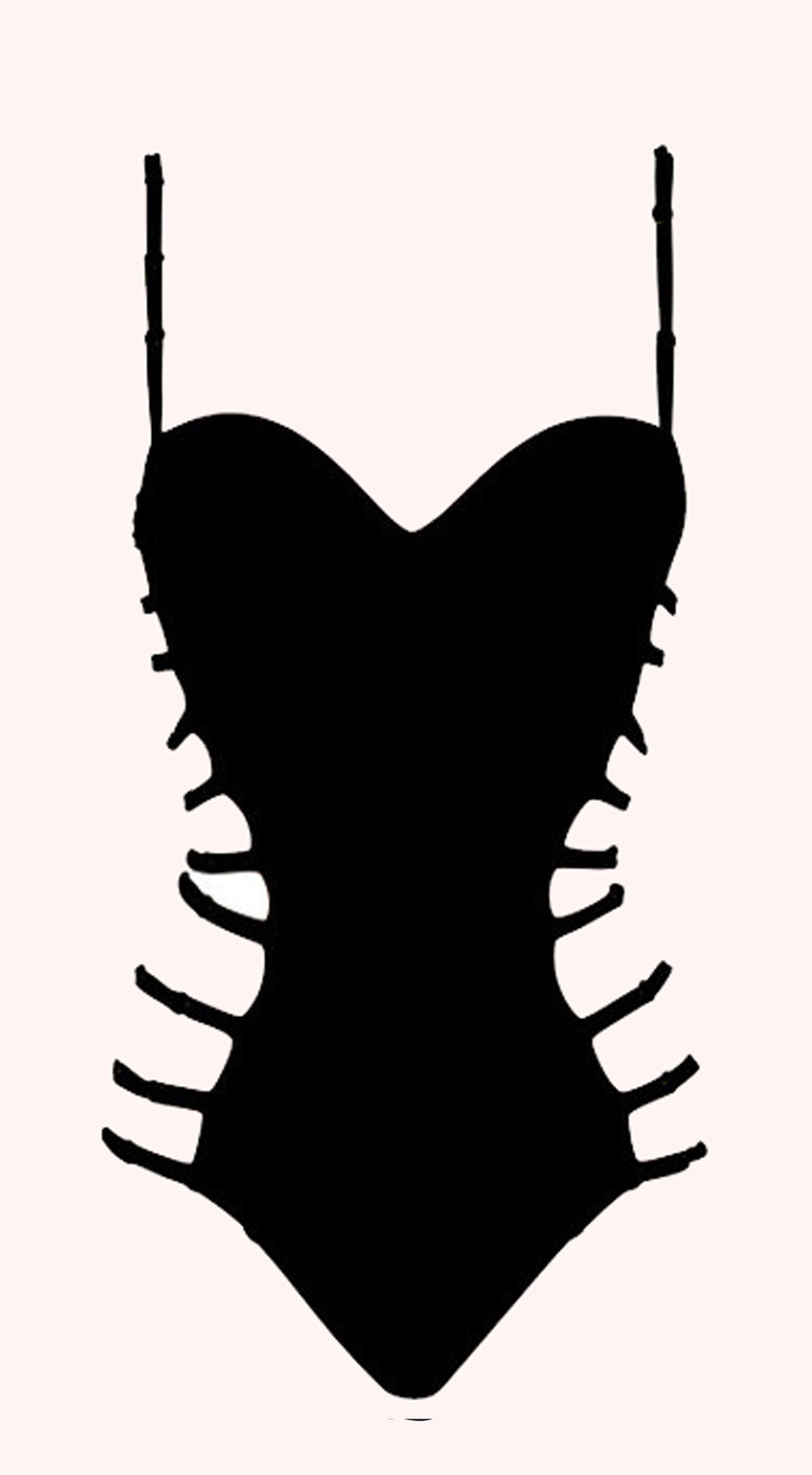 Черный купальник Montana