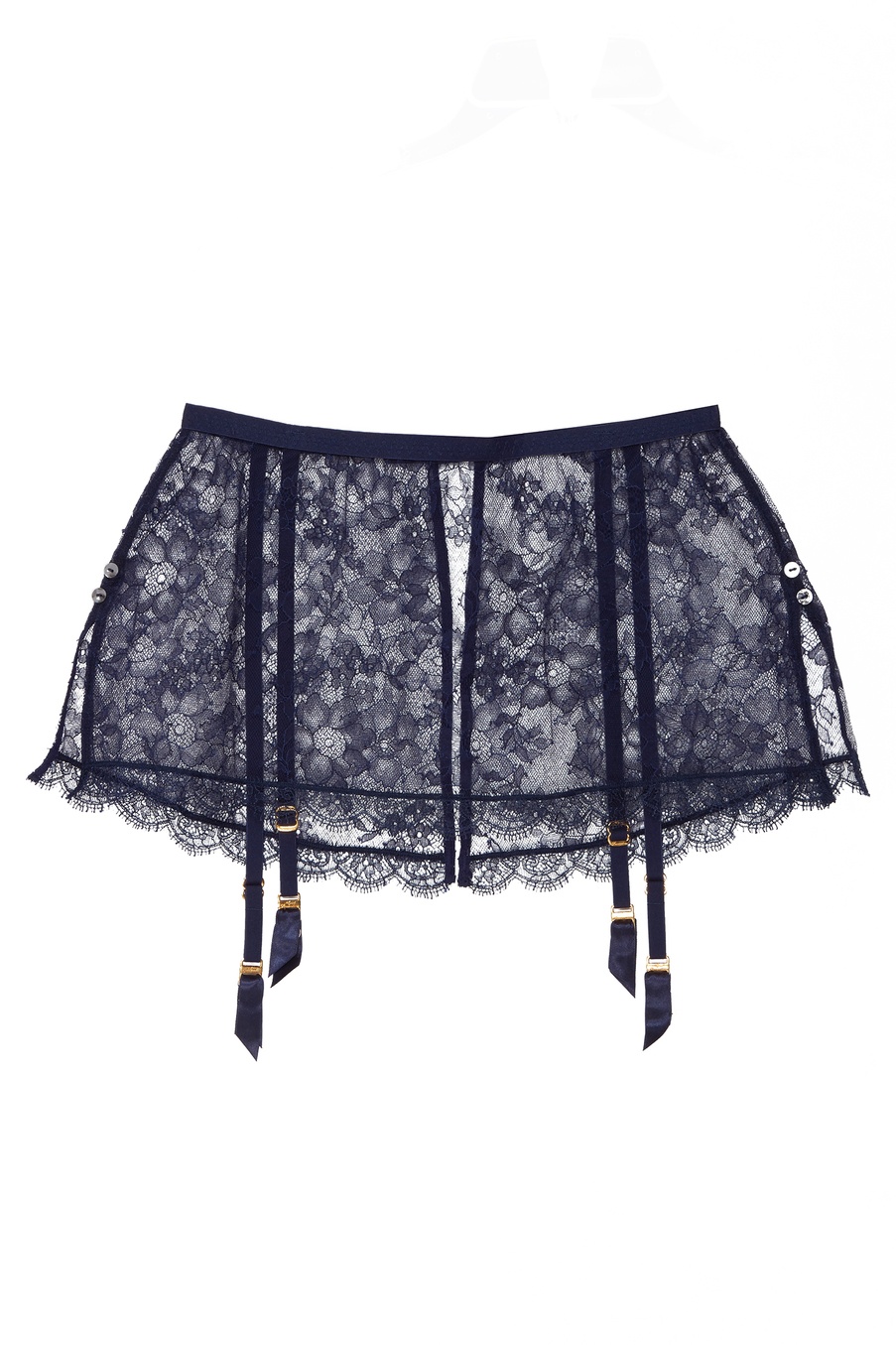 Синий пояс из кружева Annoushka