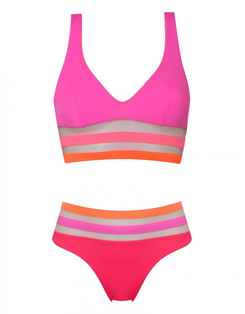 ZenayaРозовый топ купальника Zenaya