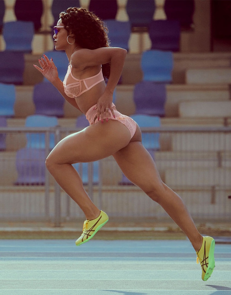 OliveПояс для чулок персикового цвета Olive