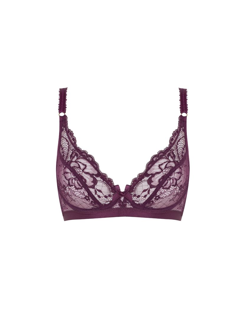 CarmellaПрозрачный бюстгальтер с мягкой чашкой из кружева Carmella