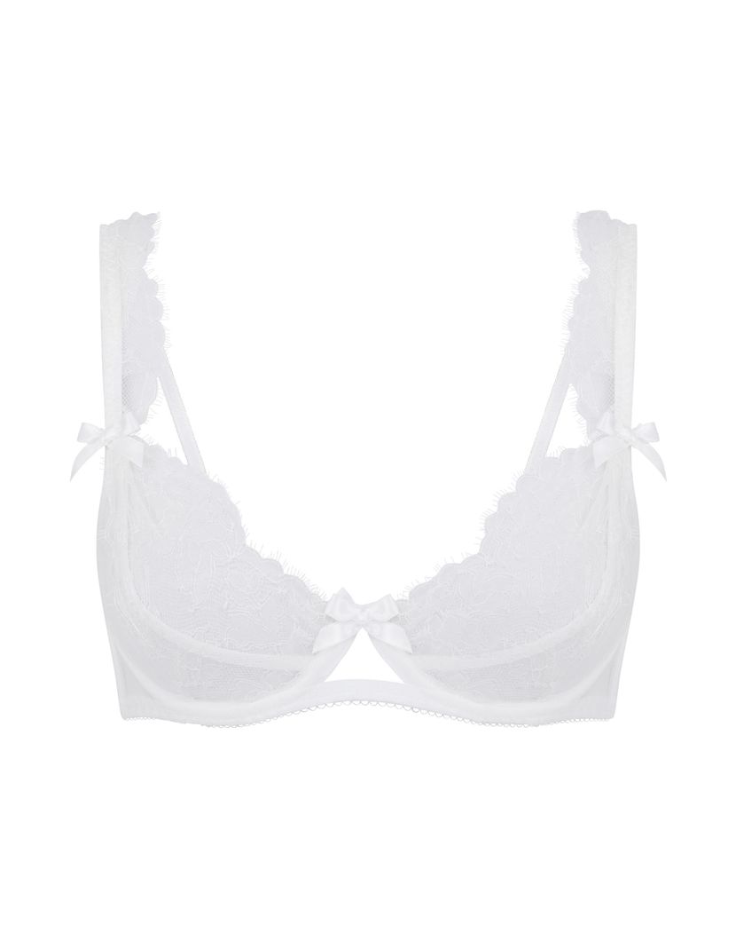 WillaБелый кружевной бюстгальтер с мягкой чашкой Willa