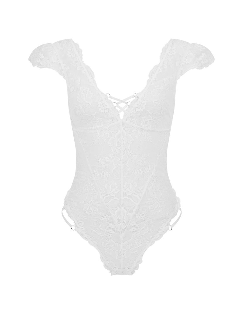 EssieБелое кружевное боди Essie