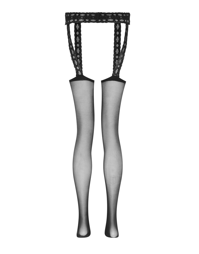 CyraЧерные чулки-колготки Cyra