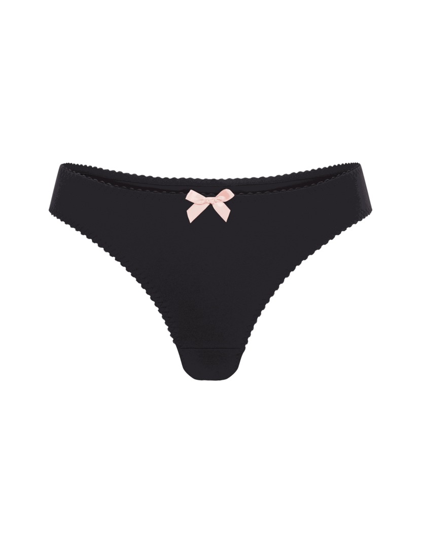 JadeЧерные классические трусы слипы с логотипом Jade