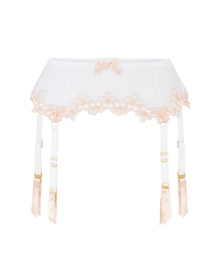 MaybelleБелый пояс для чулок Maybelle