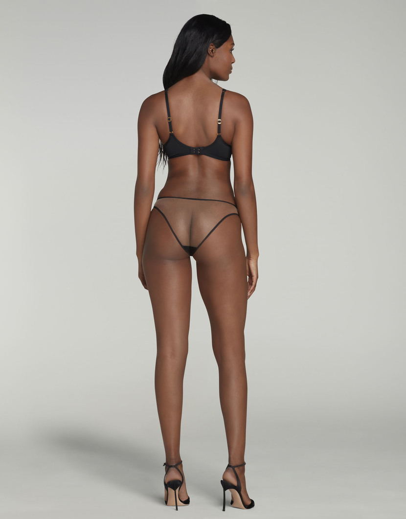 CheriseЧерный бюстгальтер с мягкой чашкой Cherise