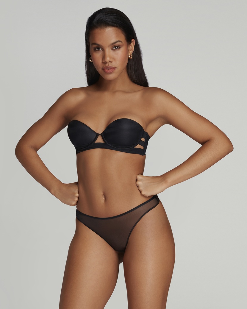 Черные прозрачные трусы стринги Lucky Agent Provocateur – купить за 6 ...